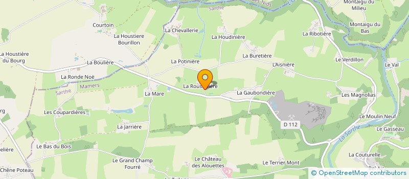 localisation de l'entreprise MADAME GISELE SIMON  MOULINS LE CARBONNEL