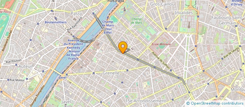 localisation de l'entreprise MADAME GISELE STEINMETZ à PARIS