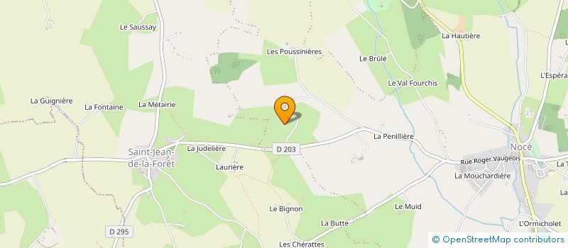 localisation de l'entreprise MADAME GISELE SURCIN à PERCHE-EN-NOCE