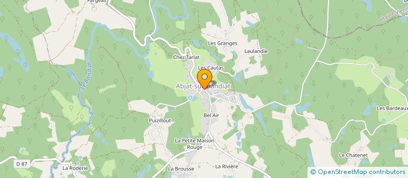 localisation de l'entreprise MADAME GISELE TAILLEMAUD à SAVIGNAC-DE-NONTRON