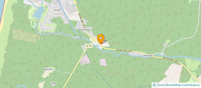 localisation de l'entreprise MADAME GISELE THIERY  SOUSTONS