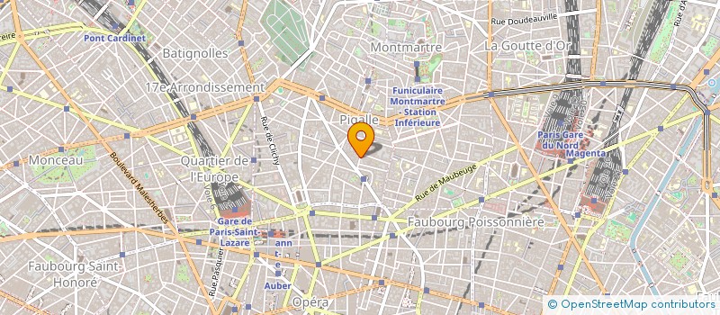 localisation de l'entreprise MADAME GISELE THULY  PARIS