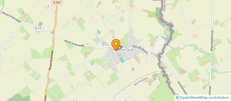 localisation de l'entreprise MADAME GISELE VANDAELE à HOUTKERQUE