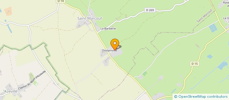 localisation de l'entreprise MADAME GISELE VARIN  SAINT-MARCOUF