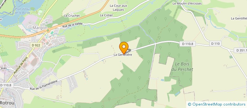localisation de l'entreprise MADAME GISELE VASSEUR à ARCISSES