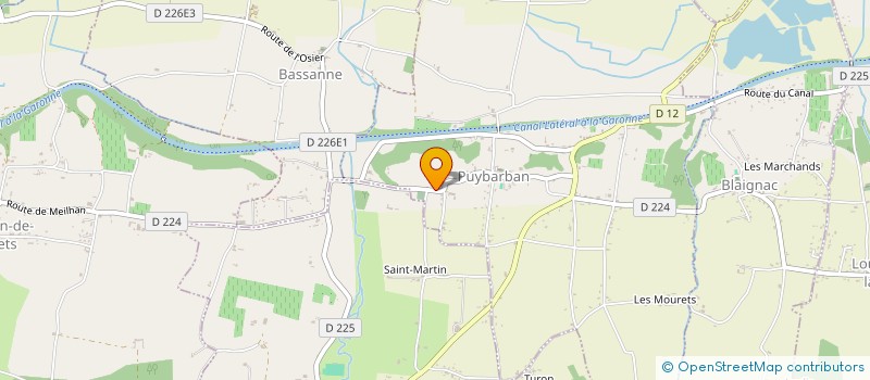 localisation de l'entreprise MADAME GISELE VIXXE  PUYBARBAN