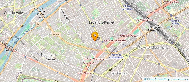 localisation de l'entreprise MADAME GISELE VOISIN à LEVALLOIS-PERRET