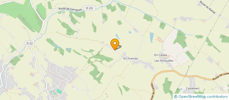 localisation de l'entreprise MADAME GISELE ZANCHETTA  VERFEIL