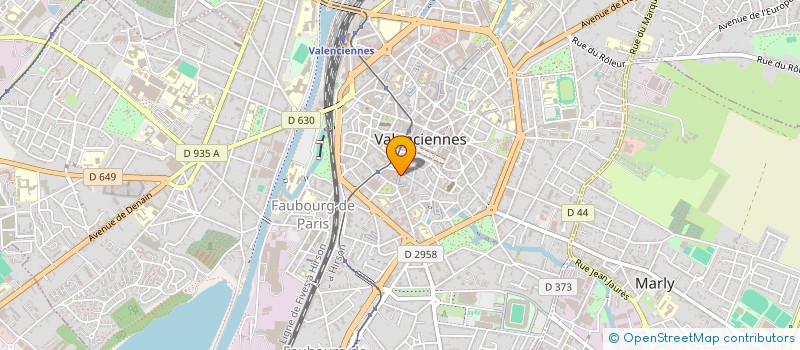 localisation de l'entreprise MADAME GISELLE DECAMPS  VALENCIENNES