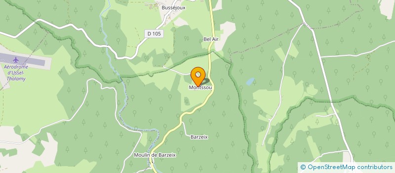 localisation de l'entreprise MADAME GISELLE ENTRAIGUE  THALAMY