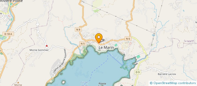 localisation de l'entreprise MADAME GISLAINE JOACHIM à MARIN