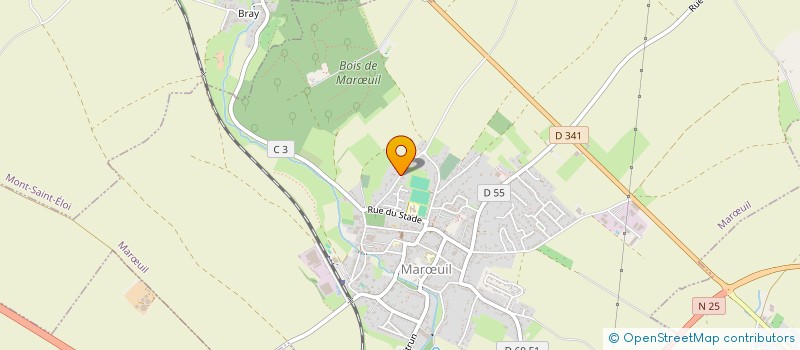 localisation de l'entreprise MADAME GISLAINE PENNEQUIN  MARUIL