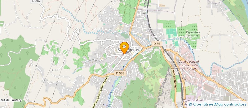 localisation de l'entreprise MADAME GISLAINE SIVAULT à SAINT-PERAY