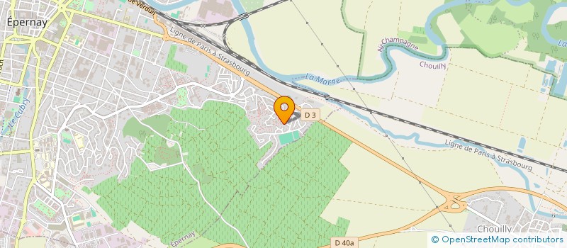 localisation de l'entreprise MADAME GISLHAINE BONNARD à EPERNAY