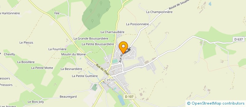 localisation de l'entreprise MADAME GITHA COUTEPEROUMAL à CETON