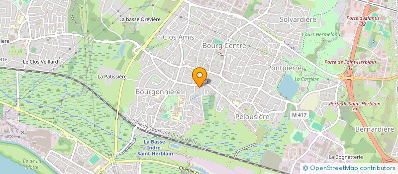 localisation de l'entreprise MADAME GIULIA BETTANIN  SAINT-HERBLAIN