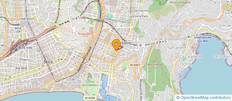 localisation de l'entreprise MADAME GIULIA CASTELLUCCI à NICE