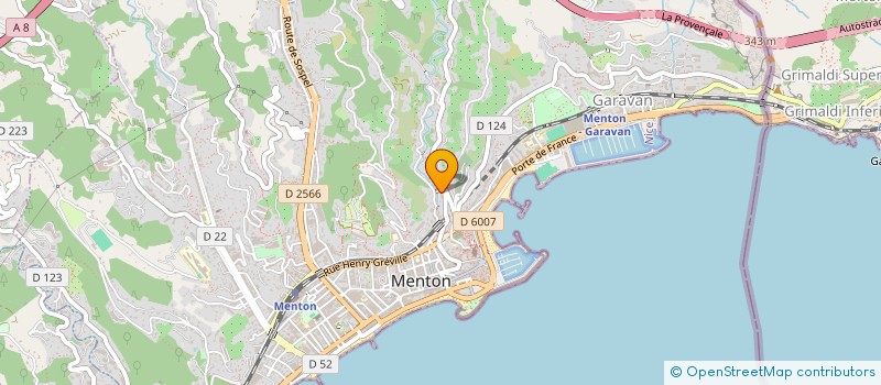 localisation de l'entreprise MADAME GIULIA DE VITO à MENTON