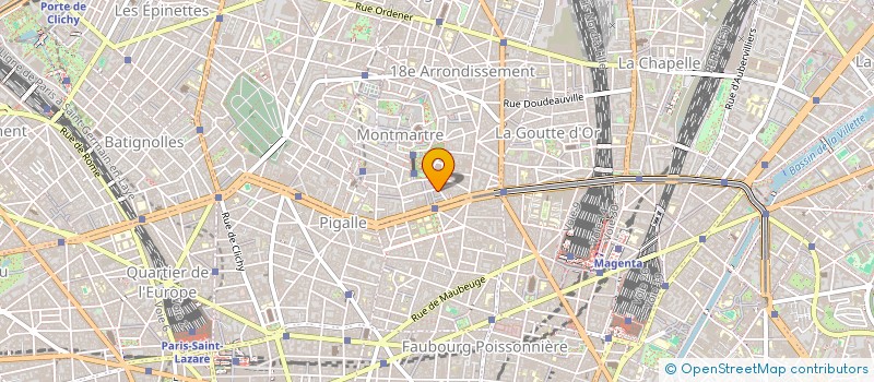 localisation de l'entreprise MADAME GIULIA FABBIANO  PARIS