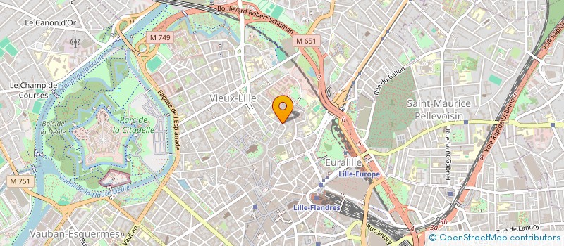localisation de l'entreprise MADAME GIULIA GIACOMETTI à LILLE