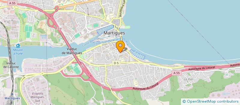 localisation de l'entreprise MADAME GIULIA GUIJARRO à MARTIGUES