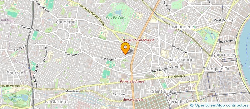 localisation de l'entreprise MADAME GIULIA GUIONNEAU à BORDEAUX