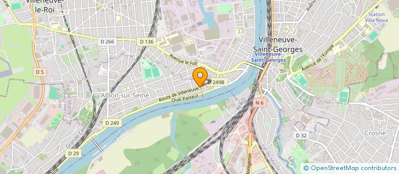 localisation de l'entreprise MADAME GIULIA IAMONTE  ABLON-SUR-SEINE