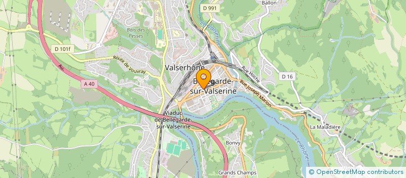 localisation de l'entreprise MADAME GIULIA-KARINA DONDELINGER à VALSERHONE