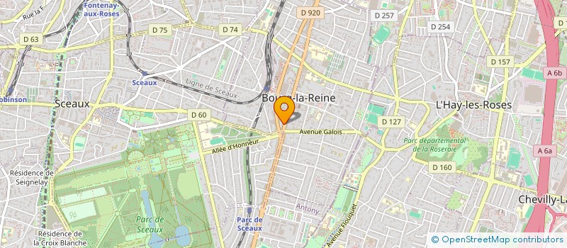localisation de l'entreprise MADAME GIULIA MASTANDREA à BOURG-LA-REINE