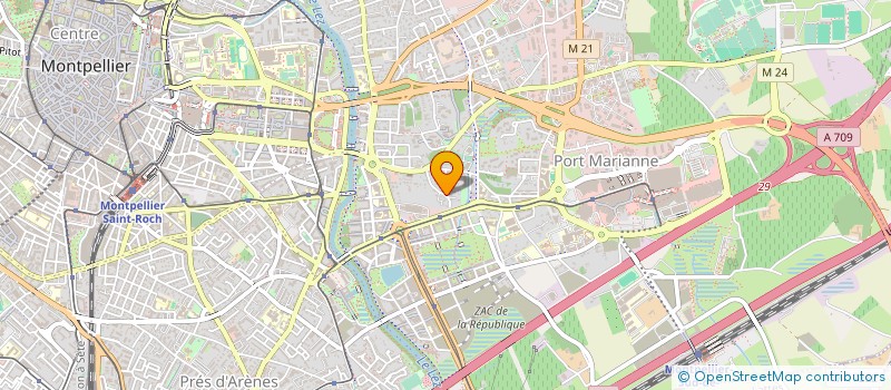 localisation de l'entreprise MADAME GIULIA PALAZZIN  GUZARGUES