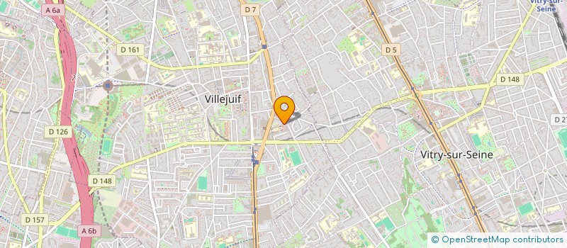 localisation de l'entreprise MADAME GIULIA PELLIZZON  VILLEJUIF