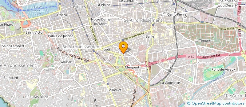 localisation de l'entreprise MADAME GIULIA POZZO DI BORGO à MARSEILLE