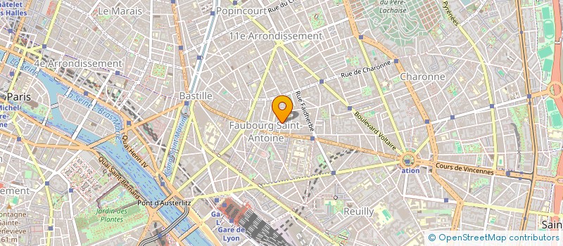 localisation de l'entreprise MADAME GIULIA QUERENGHI  PARIS