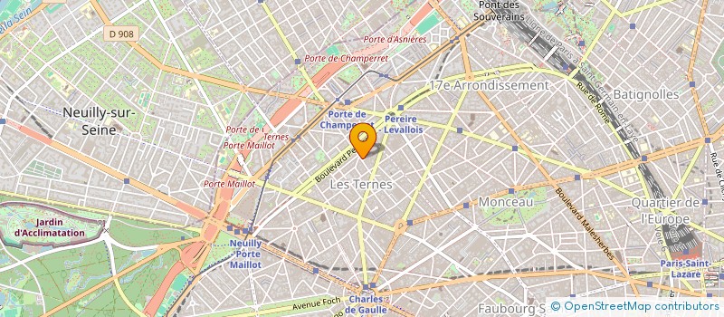 localisation de l'entreprise MADAME GIULIA QUERINI  PARIS