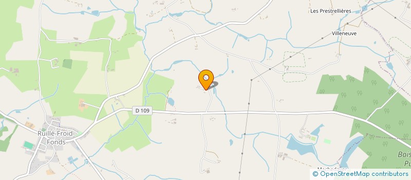 localisation de l'entreprise MADAME GIULIA TADDEI  RUILLE-FROID-FONDS