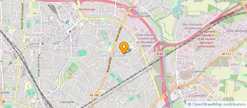 localisation de l'entreprise MADAME GIULIA TARDIVEAU  TOULOUSE