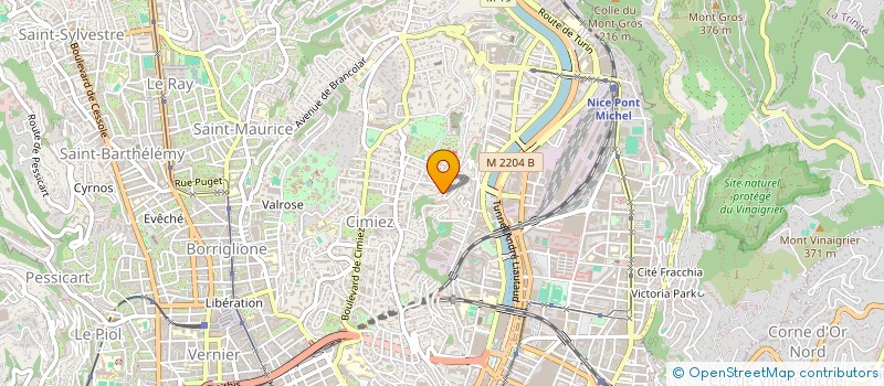 localisation de l'entreprise MADAME GIULIA TESTAVERDE à NICE