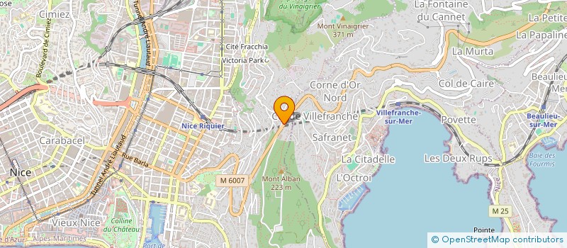 localisation de l'entreprise MADAME GIULIA TOVANI à NICE