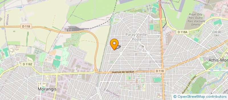 localisation de l'entreprise MADAME GIULIA VETTESE  PARAY-VIEILLE-POSTE