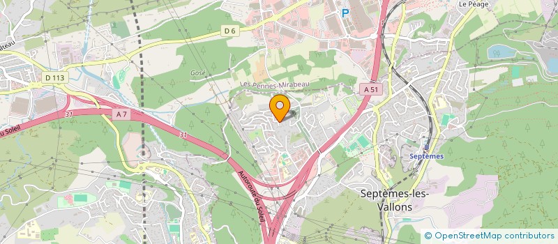 localisation de l'entreprise MADAME GIULIANA CONDELLO à SEPTEMES-LES-VALLONS