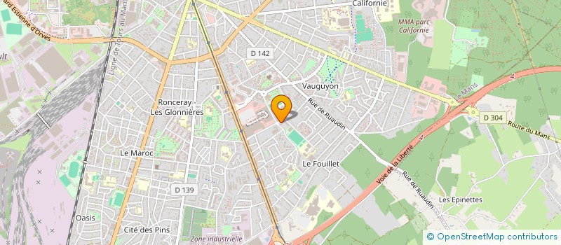 localisation de l'entreprise MADAME GIULIANA MODANESE  LE MANS