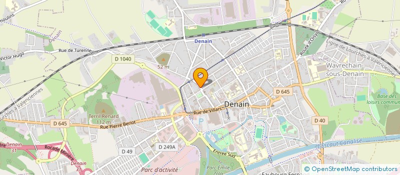 localisation de l'entreprise MADAME GIURCONIU VASILICA  DENAIN