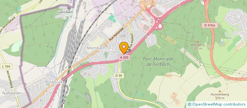 localisation de l'entreprise MADAME GIUSEPPINA BELLAVIA  MORSBACH