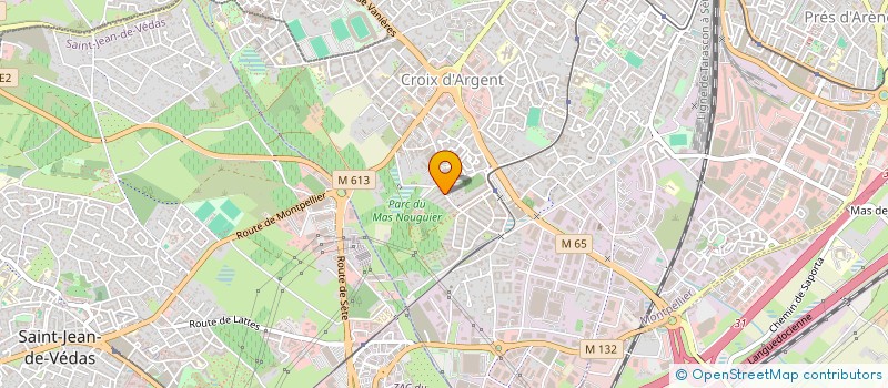 localisation de l'entreprise MADAME GIUSEPPINA LUCIANO à MONTPELLIER