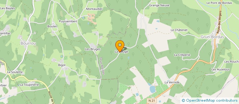 localisation de l'entreprise MADAME GIZELA RODRIGUES PAIVA à VAL DE LOUYRE ET CAUDEAU