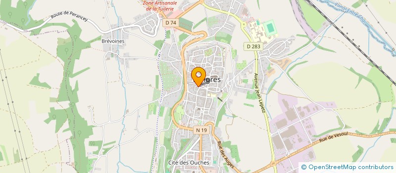 localisation de l'entreprise MADAME GIZEM ALTINDAG à LANGRES
