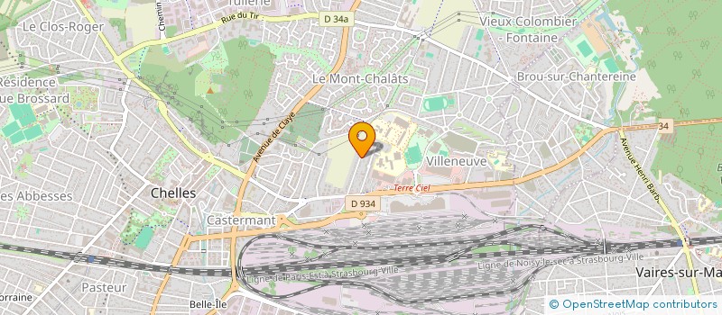 localisation de l'entreprise MADAME GIZEM AYDOGAN  CHELLES