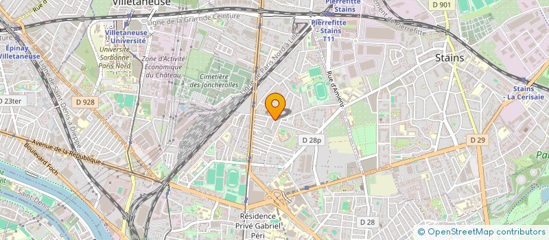 localisation de l'entreprise MADAME GIZEM SAPKIR à PIERREFITTE-SUR-SEINE