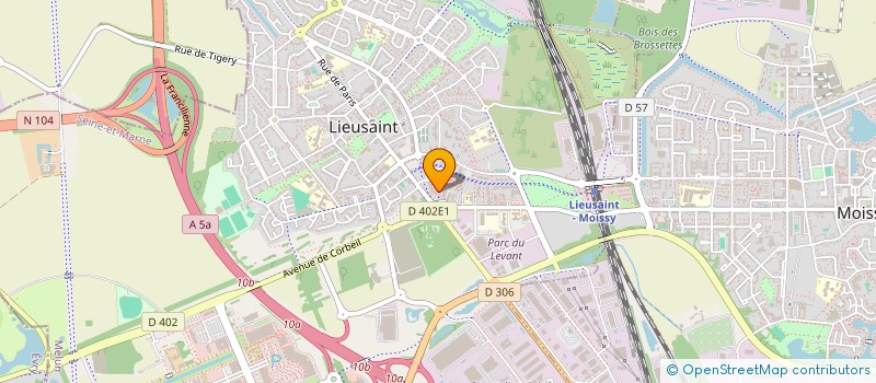 localisation de l'entreprise MADAME GLADIA NAVIS  LIEUSAINT