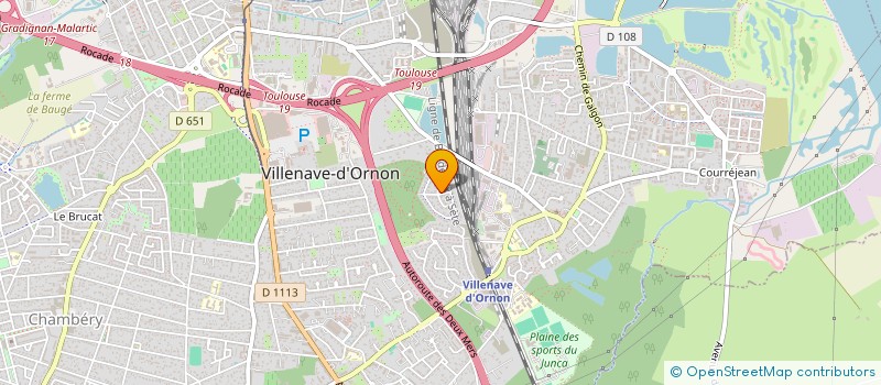 localisation de l'entreprise MADAME GLADYS ABALO  VILLENAVE-D'ORNON